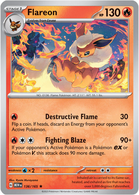 Flareon [SV: Scarlet & Violet 151] 136/165