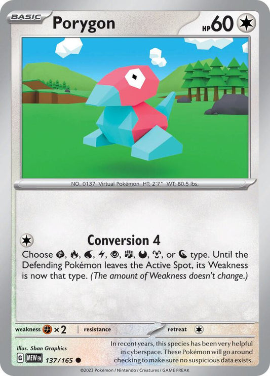 Porygon [SV: Scarlet & Violet 151] 137/165