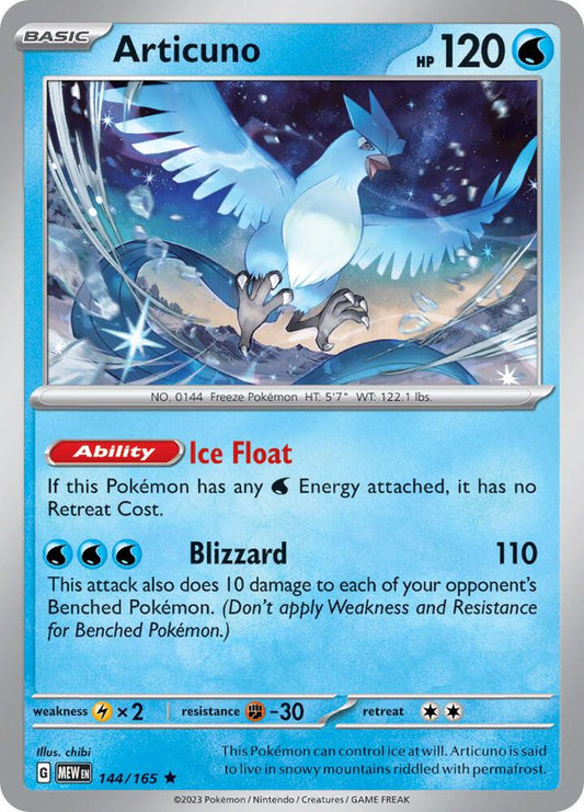 Articuno [SV: Scarlet & Violet 151] 144/165