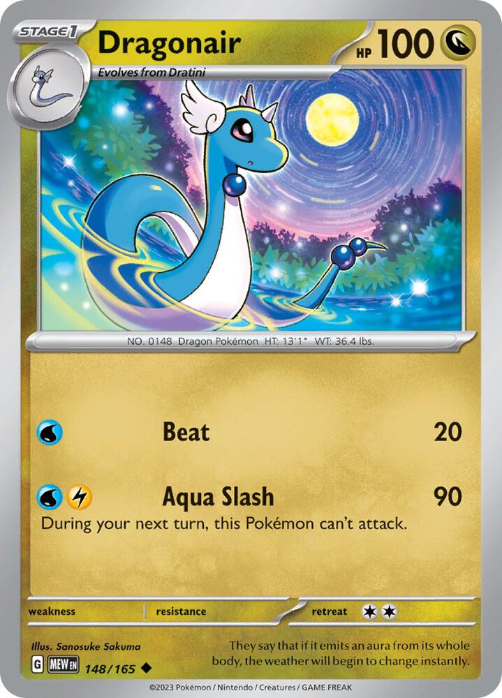 Dragonair - 148/165 [SV: Scarlet & Violet 151] 148/165