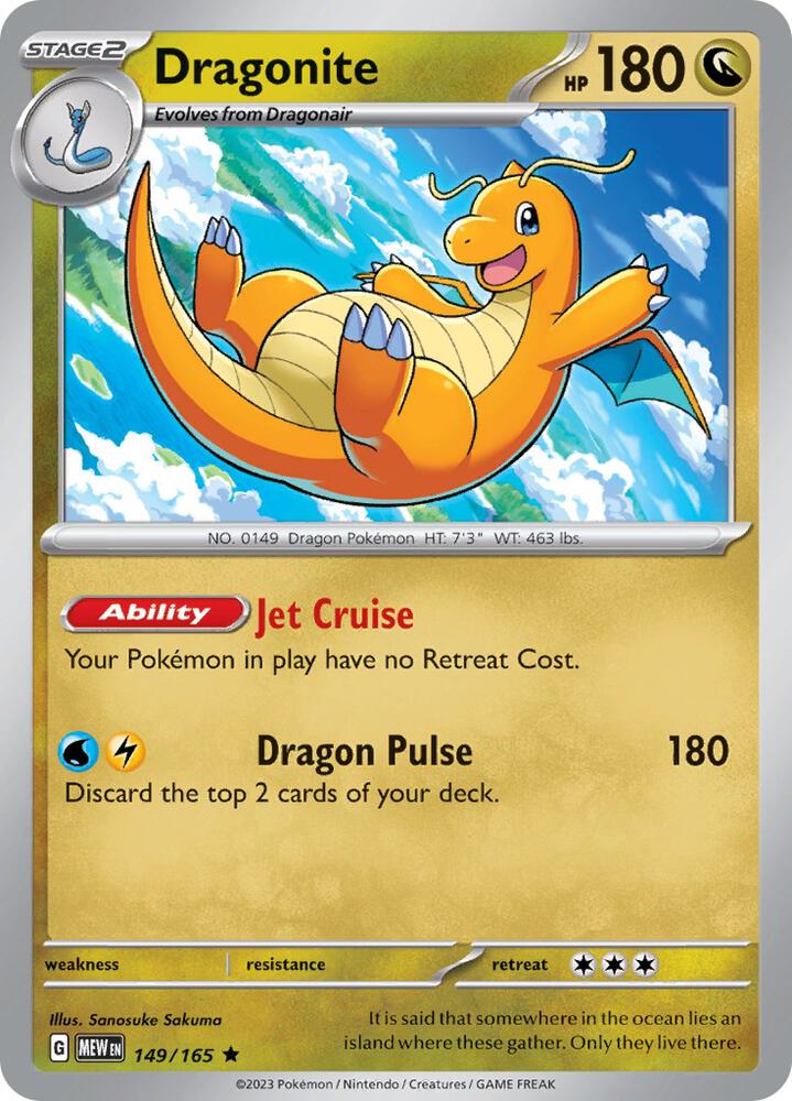 Dragonite [SV: Scarlet & Violet 151] 149/165