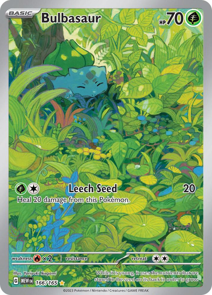 Bulbasaur - 166/165 [SV: Scarlet & Violet 151] 166/165