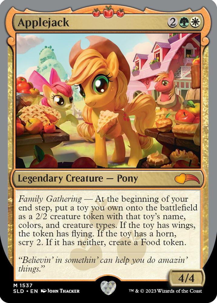 Applejack [Secret Lair Drop Series] 1537
