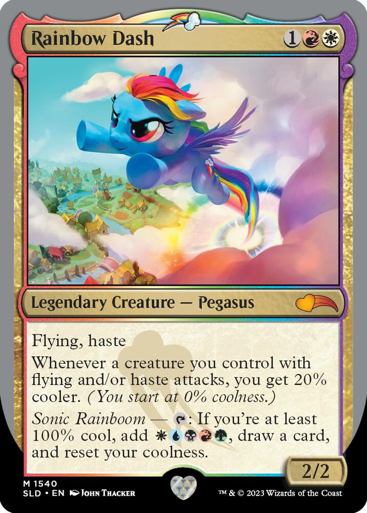 Rainbow Dash [Secret Lair Drop Series] 1540