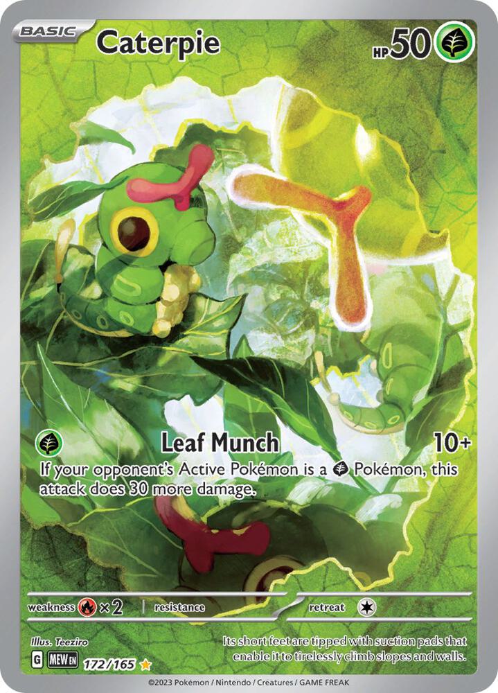 Caterpie - 172/165 [SV: Scarlet & Violet 151] 172/165