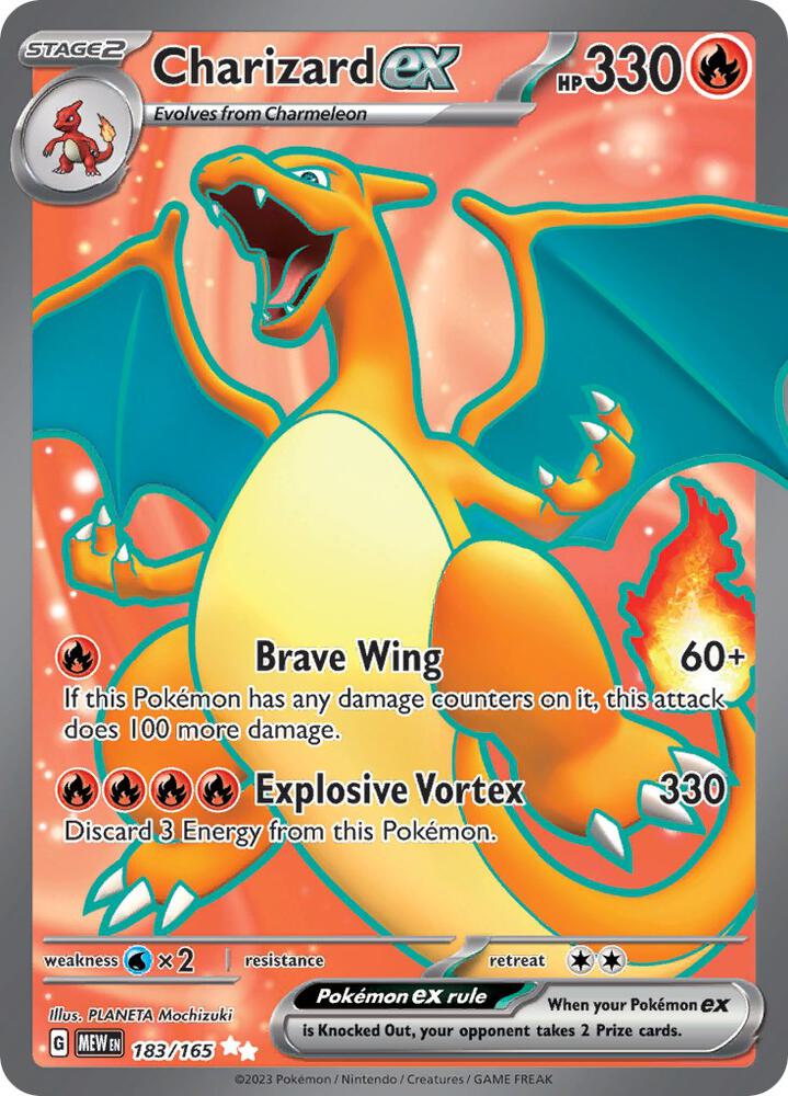 Charizard ex - 183/165 [SV: Scarlet & Violet 151] 183/165