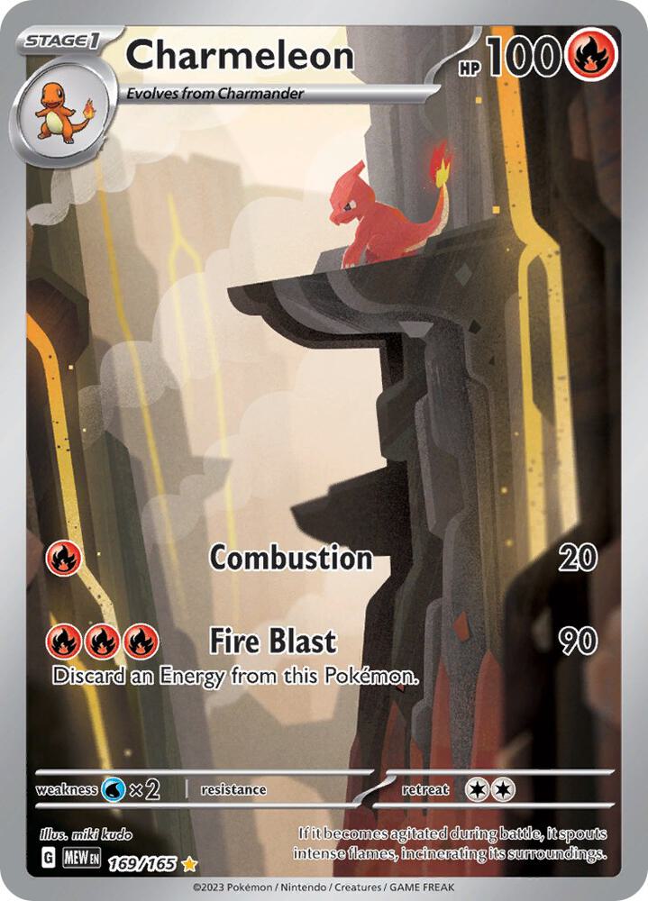 Charmeleon - 169/165 [SV: Scarlet & Violet 151] 169/165