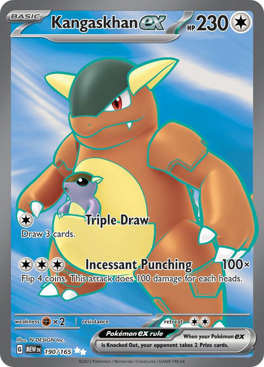 Kangaskhan ex - 190/165 [SV: Scarlet & Violet 151] 190/165