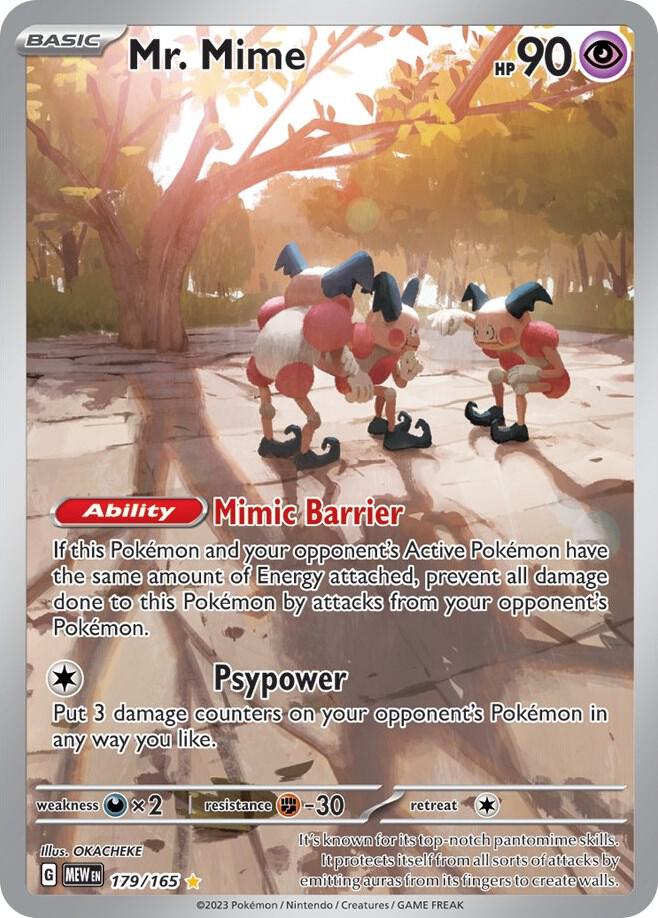 Mr. Mime - 179/165 [SV: Scarlet & Violet 151] 179/165