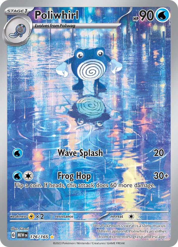Poliwhirl - 176/165 [SV: Scarlet & Violet 151] 176/165