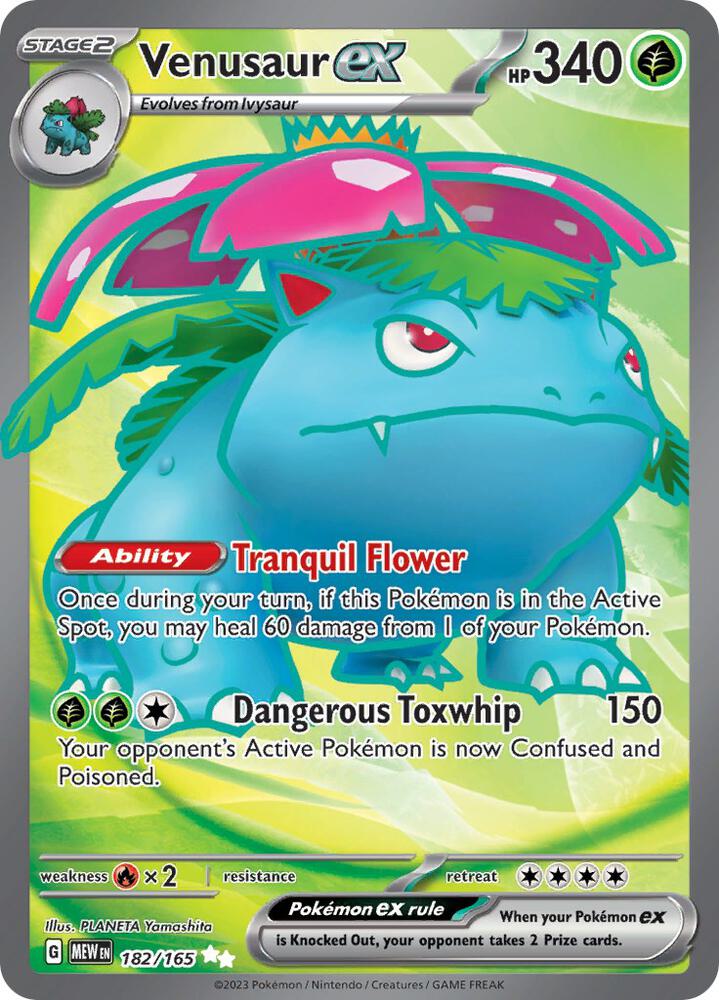 Venusaur ex - 182/165 [SV: Scarlet & Violet 151] 182/165