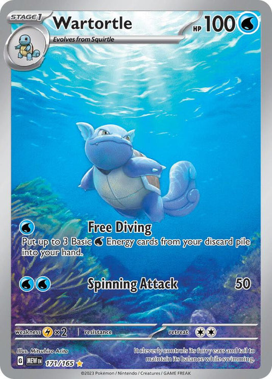 Wartortle - 171/165 [SV: Scarlet & Violet 151] 171/165