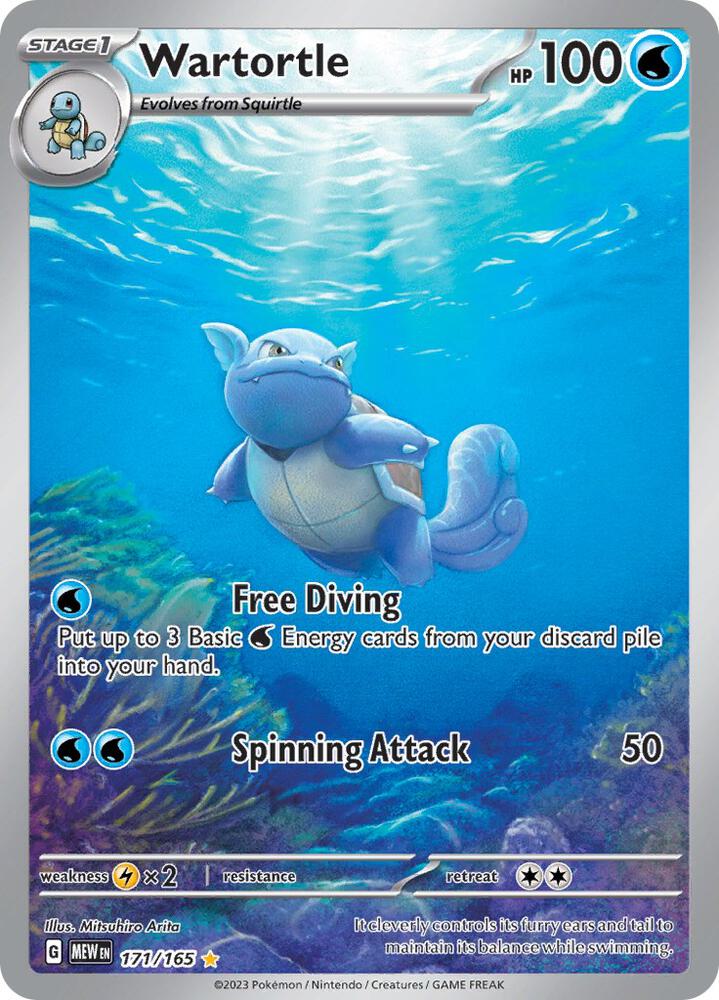 Wartortle - 171/165 [SV: Scarlet & Violet 151] 171/165