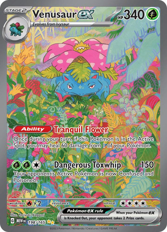 Venusaur ex - 198/165 [SV: Scarlet & Violet 151] 198/165