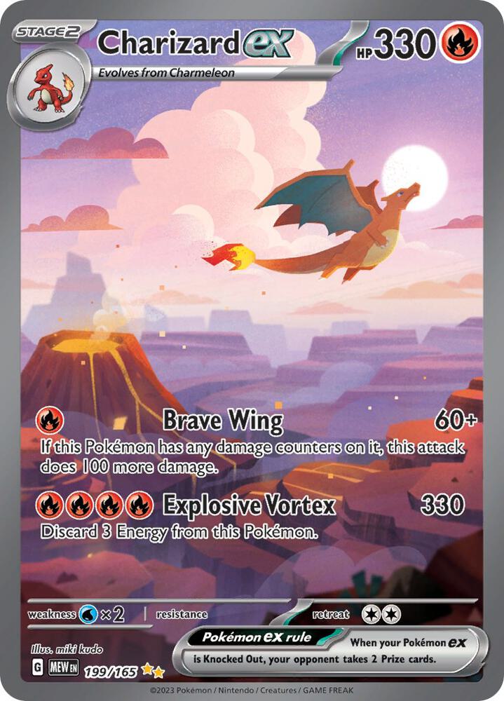 Charizard ex - 199/165 [SV: Scarlet & Violet 151] 199/165