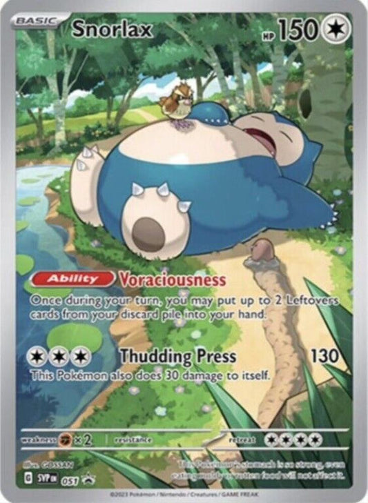 Snorlax - 051 [SV: Scarlet & Violet Promo Cards] 051