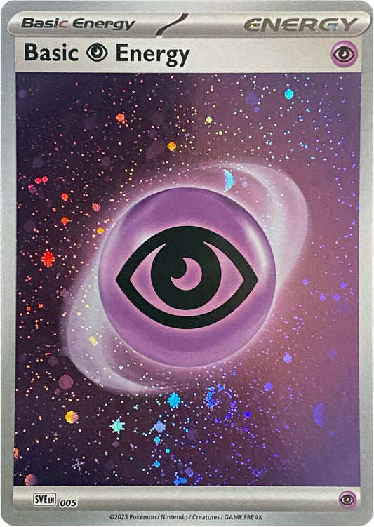Basic Psychic Energy (Cosmos Holo) [SVE: Scarlet & Violet Energies] 005