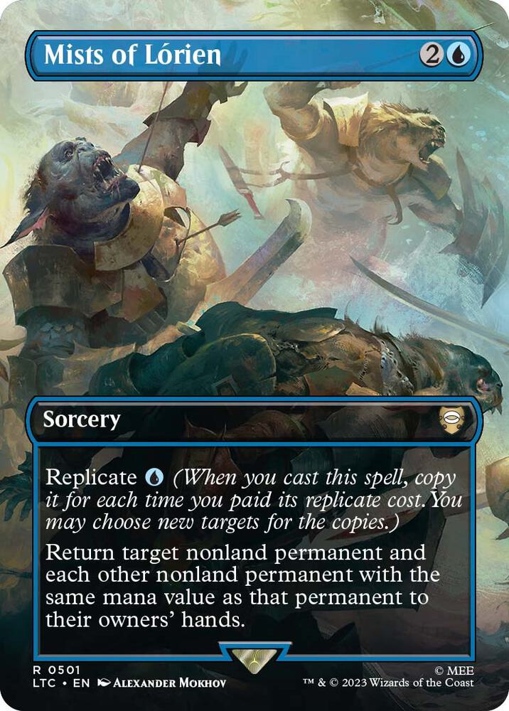 Mists of Lorien (Borderless) [Commander: The Lord of the Rings: Tales of Middle-earth] 501