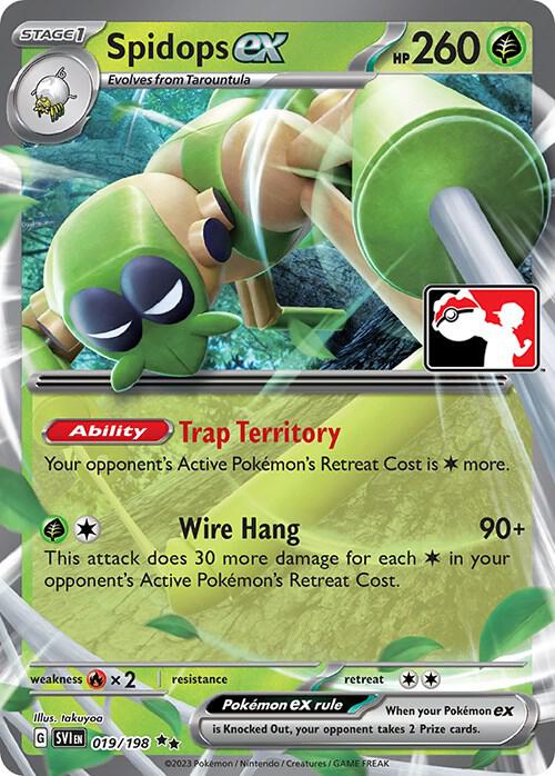 Spidops ex - 019/198 [Prize Pack Series Cards] 019/198