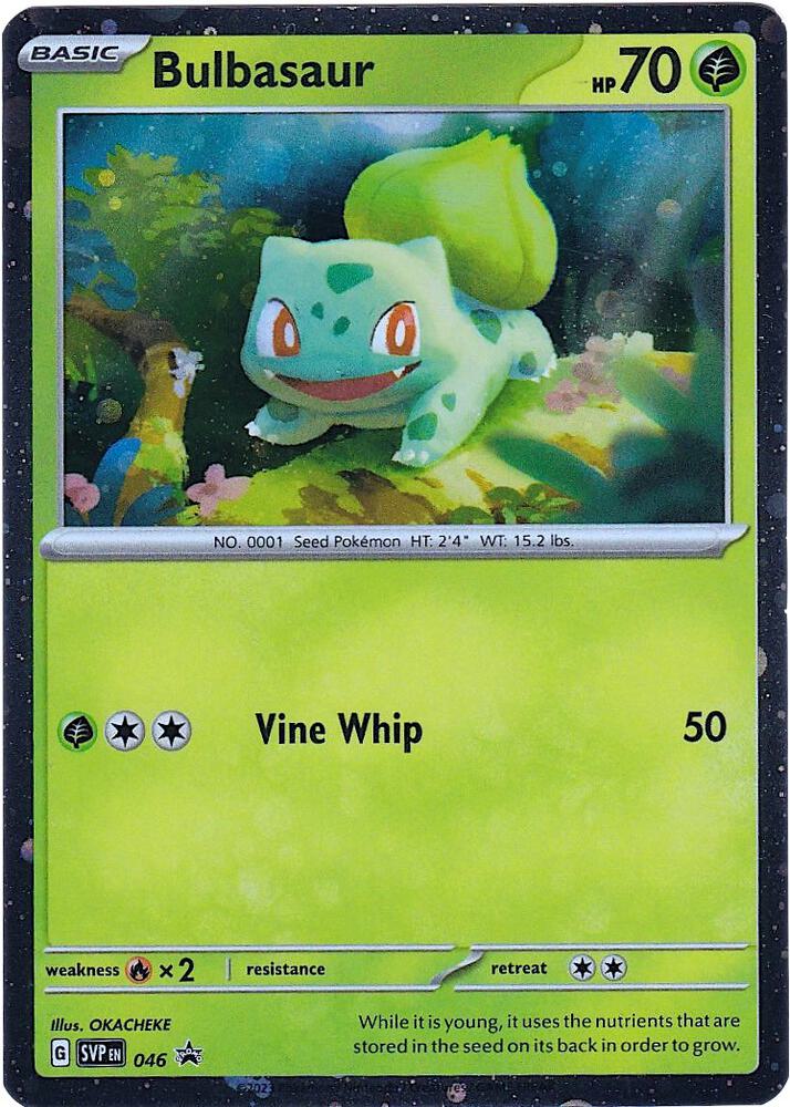 Bulbasaur - 046 (Cosmos Holo) [SV: Scarlet & Violet Promo Cards] 046