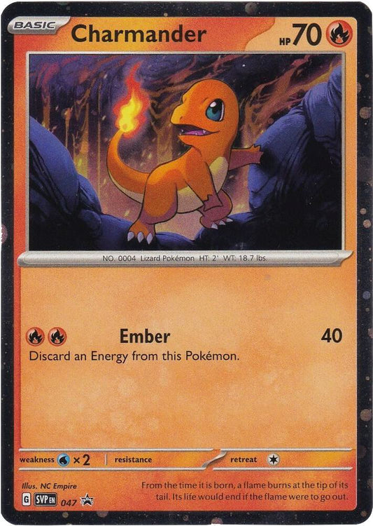 Charmander - 047 (Cosmos Holo) [SV: Scarlet & Violet Promo Cards] 047