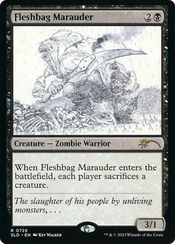 Fleshbag Marauder (00725) (Sketch Showcase) [Secret Lair Drop Series] 725