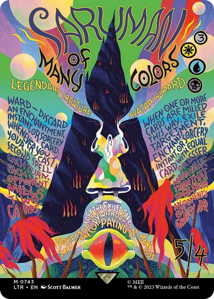 Saruman of Many Colors (Borderless Poster) [Universes Beyond: The Lord of the Rings: Tales of Middle-earth] 743