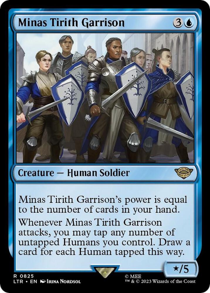 Minas Tirith Garrison [Universes Beyond: The Lord of the Rings: Tales of Middle-earth] 825