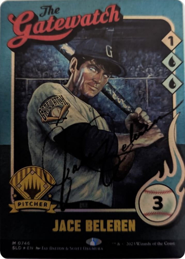 Jace Beleren (746) (Autographed) [Secret Lair Drop Series] 746