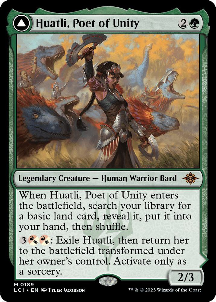Huatli, Poet of Unity [The Lost Caverns of Ixalan] 189