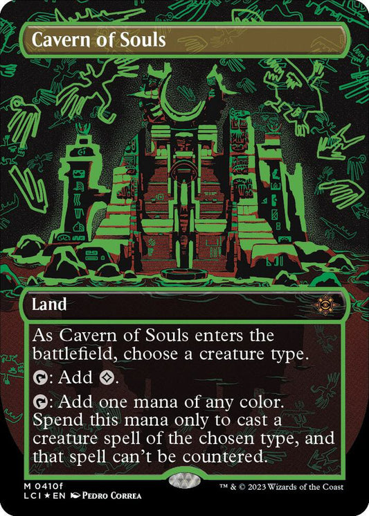 Cavern of Souls (0410f) (Borderless) [The Lost Caverns of Ixalan] 410f