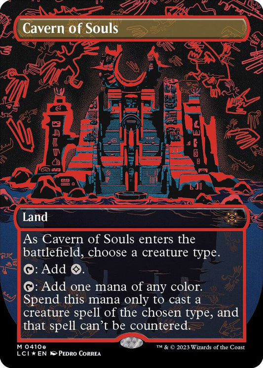 Cavern of Souls (0410e) (Borderless) [The Lost Caverns of Ixalan] 410e