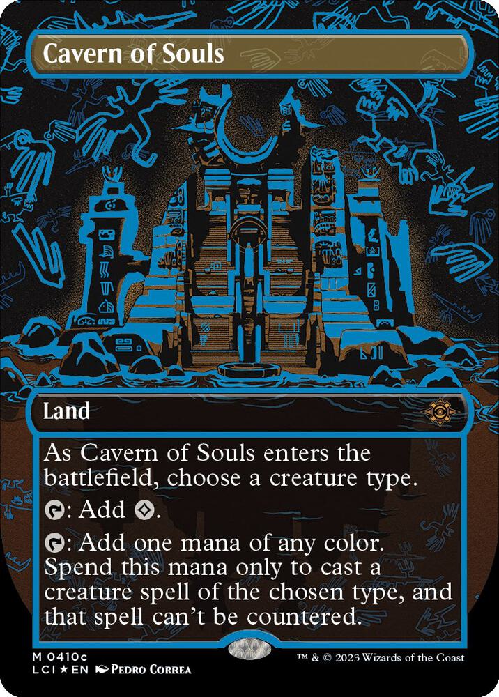 Cavern of Souls (0410c) (Borderless) [The Lost Caverns of Ixalan] 410c