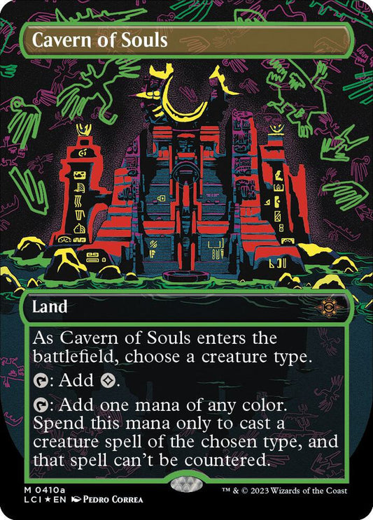 Cavern of Souls (0410a) (Borderless) [The Lost Caverns of Ixalan] 410a