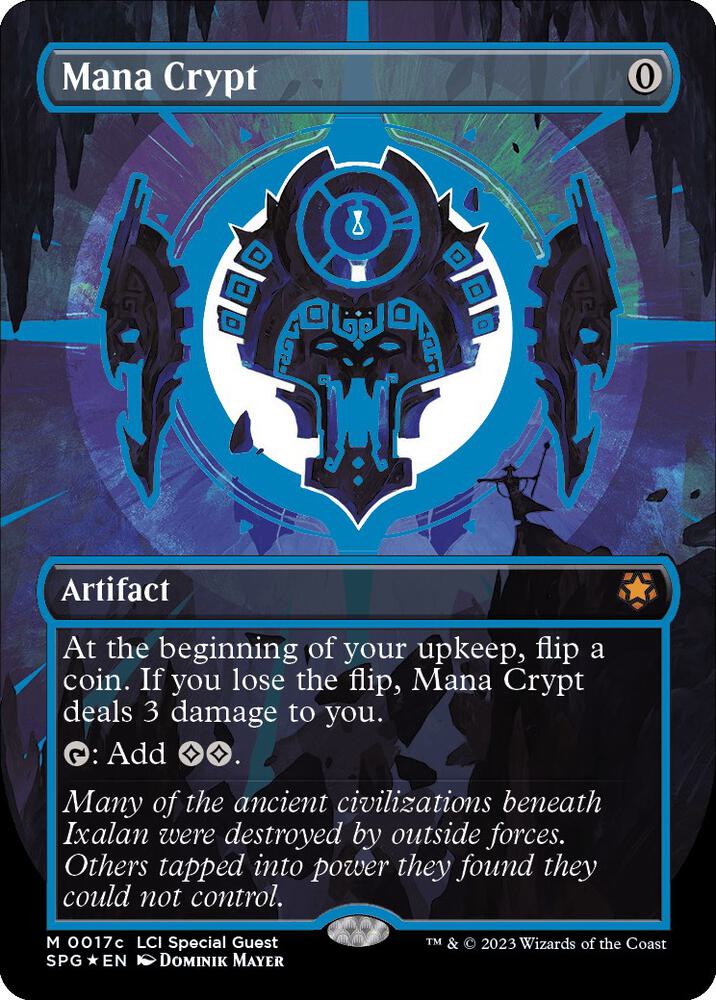 Mana Crypt (0017c) (Borderless) [Special Guests] 17c