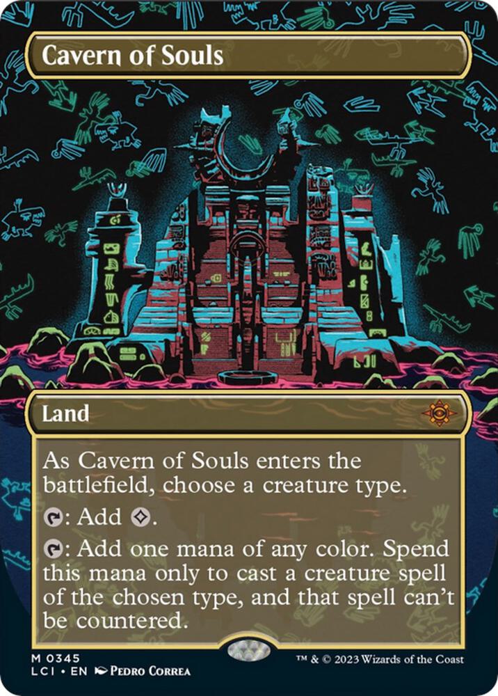 Cavern of Souls (0345) (Borderless) [The Lost Caverns of Ixalan] 345