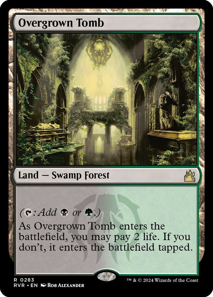 Overgrown Tomb [Ravnica Remastered] 283