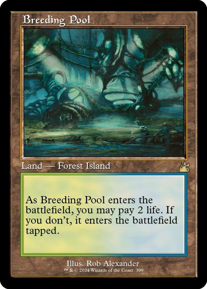 Breeding Pool (Retro Frame) [Ravnica Remastered] 399