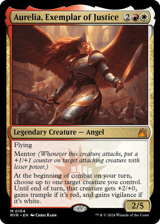 Aurelia, Exemplar of Justice [Ravnica Remastered] 164