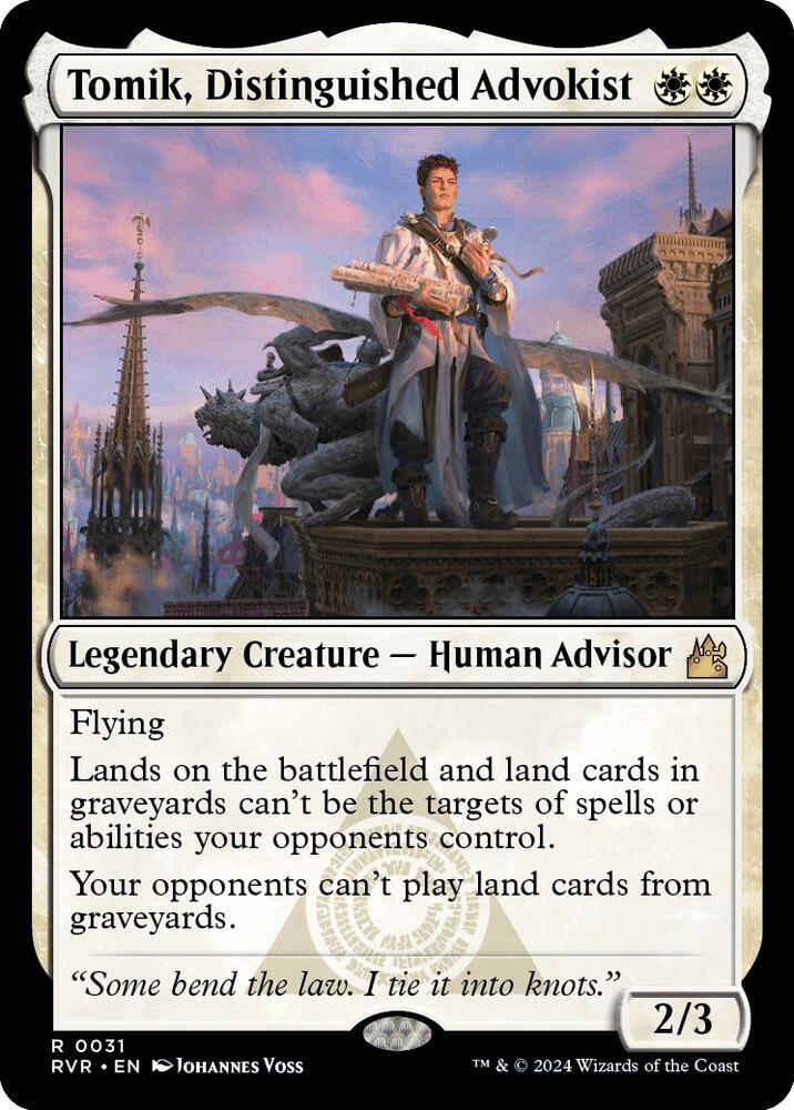 Tomik, Distinguished Advokist [Ravnica Remastered] 31