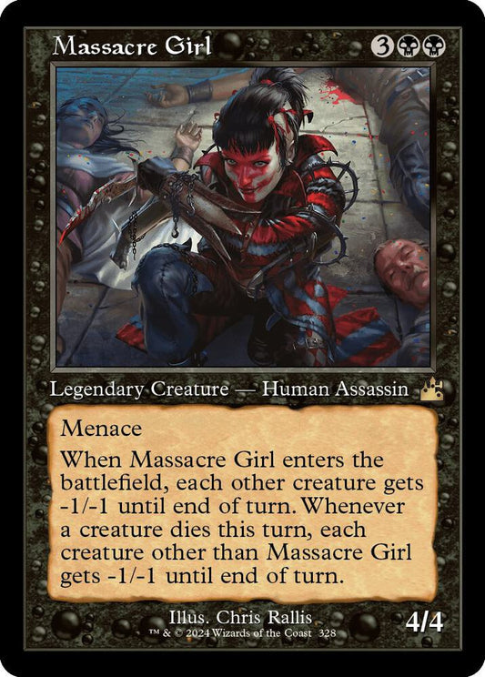 Massacre Girl (Retro Frame) [Ravnica Remastered] 328