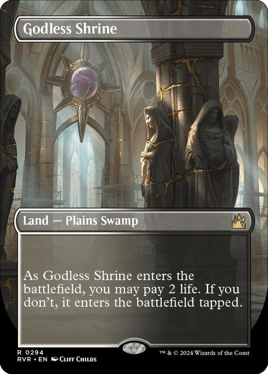 Godless Shrine (Borderless) [Ravnica Remastered] 294