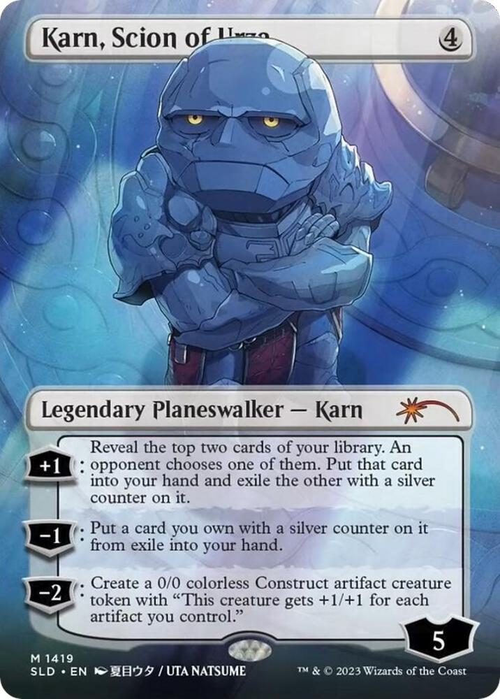 Karn, Scion of Urza (Rainbow Foil) [Secret Lair Drop Series] 1419