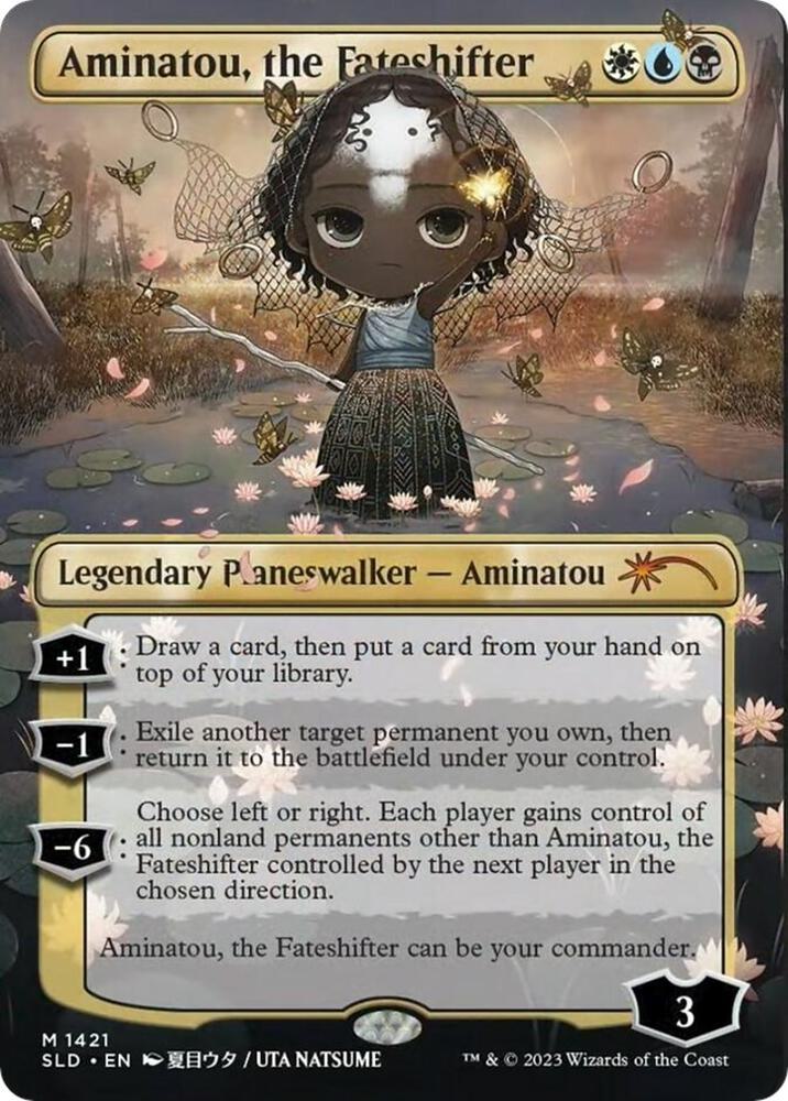 Aminatou, the Fateshifter [Secret Lair Drop Series] 1421