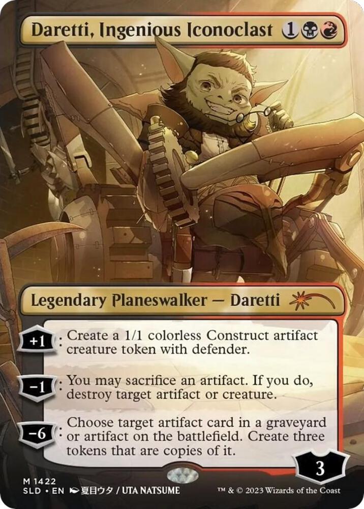 Daretti, Ingenious Iconoclast (Rainbow Foil) [Secret Lair Drop Series] 1422