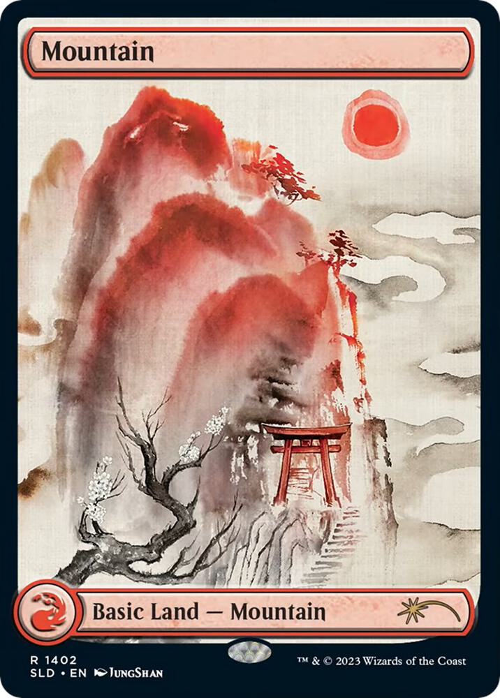 Mountain (1402) [Secret Lair Drop Series] 1402