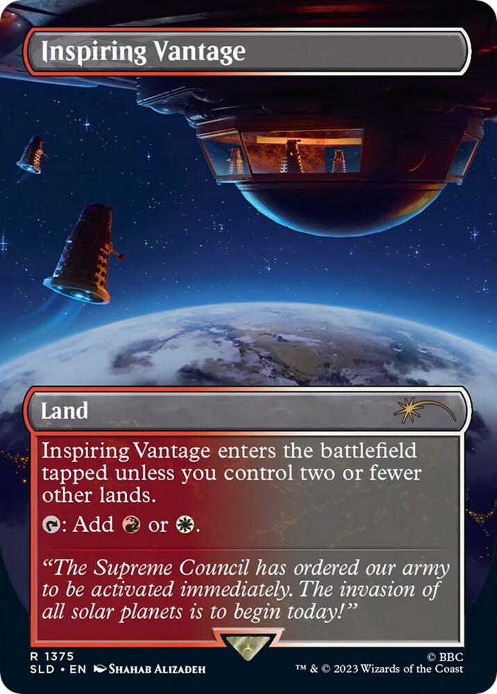 Inspiring Vantage (1375) [Secret Lair Drop Series] 1375
