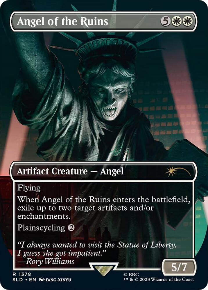 Angel of the Ruins (1378) [Secret Lair Drop Series] 1378