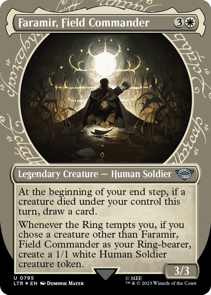 Faramir, Field Commander (Showcase) (Surge Foil) [Universes Beyond: The Lord of the Rings: Tales of Middle-earth] 795