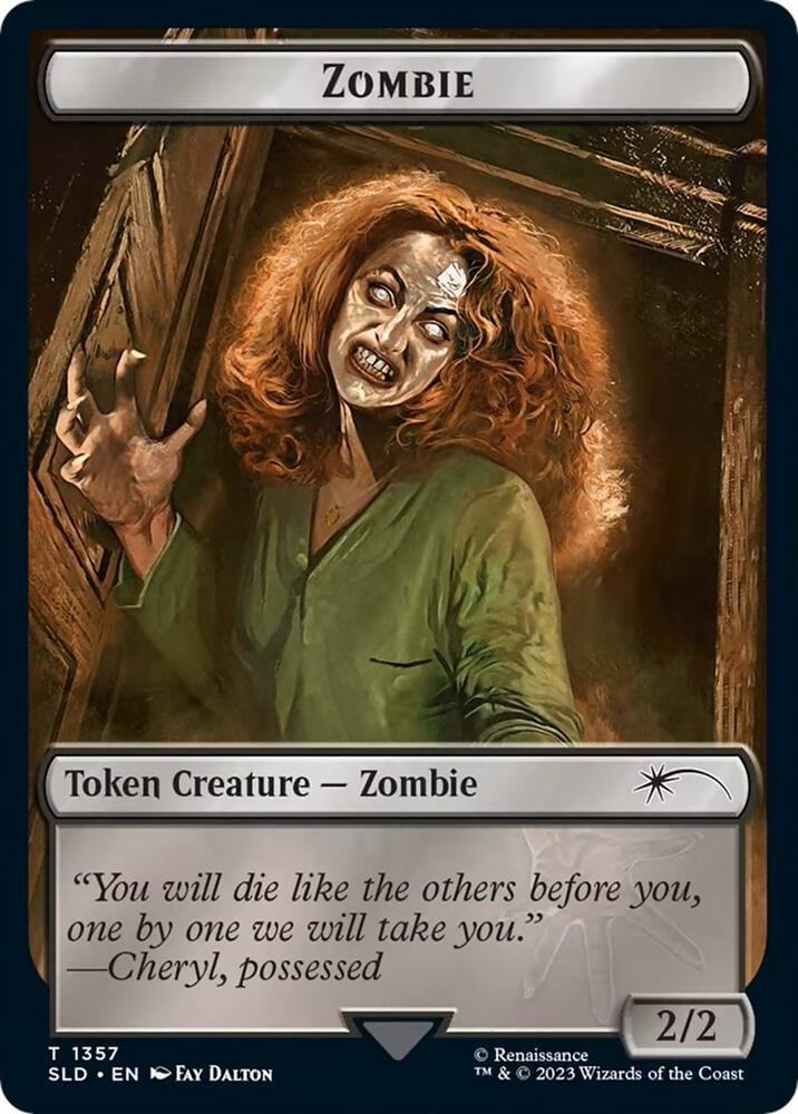 Zombie Token [Secret Lair Drop Series] 1357